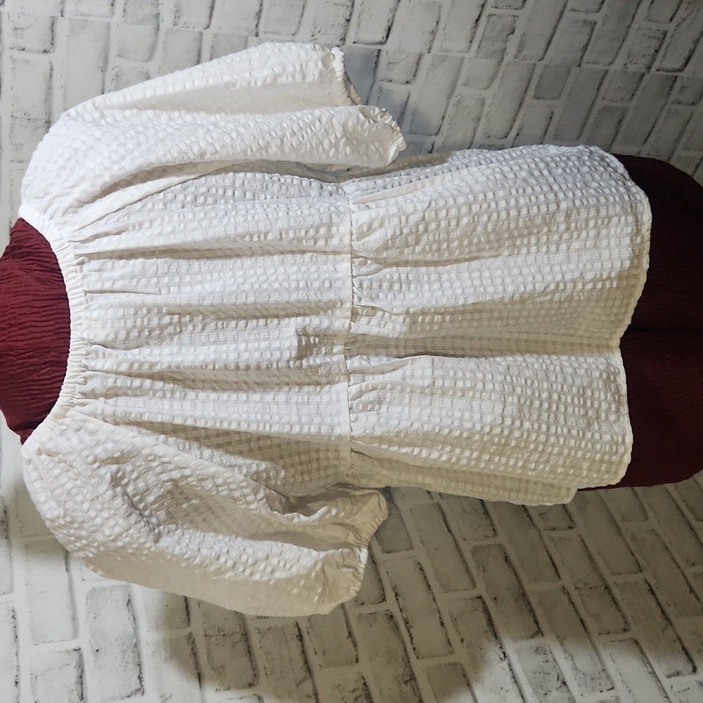 Old Navy SZ L White Top - Picture 2 of 5